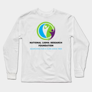 Ligma (balls) research foundation meme Long Sleeve T-Shirt